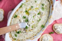 Creamy Baked Goat Cheese Dip