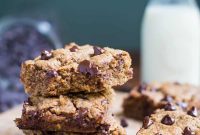 Almond Butter Chocolate Chip Dream Bars