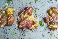 Golden Smashed Potato Perfection