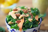 Roasted Sweet Potato and Kale Salad with Zesty Lemon Dressing