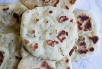 Aromatic Garlic Naan Bites