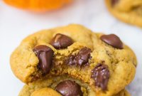 Decadent Vegan Pumpkin Chocolate Chip Cookies