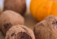 Decadent Dark Chocolate Pumpkin Truffles