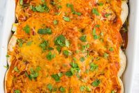Ultimate Veggie Enchilada Stack