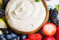 No-Fuss Fruit Dip