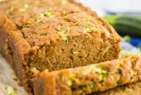 Moist Vegan Zucchini Loaf