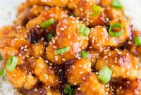 Crispy Sweet and Sour Cauliflower