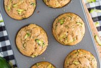 Hearty Vegan Zucchini Muffins