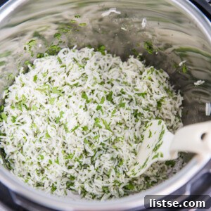 Instant Pot Cilantro Lime Rice