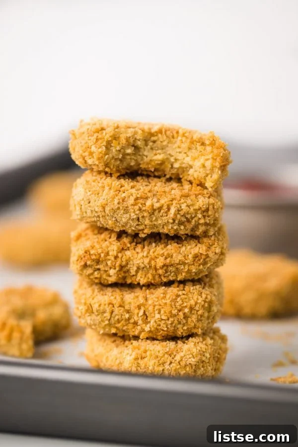 EASY Chickpea Nuggets- Vegan AND Gluten Free, these nuggets are the perfect meat-free alternative to your kids favorite meal! Easy to make and so delicious!