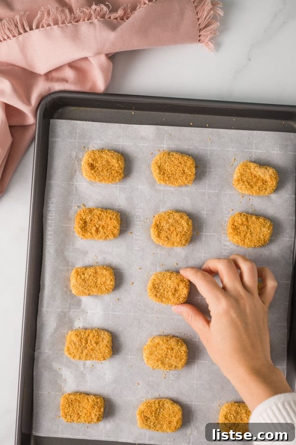 EASY Chickpea Nuggets- Vegan AND Gluten Free, these nuggets are the perfect meat-free alternative to your kids favorite meal! Easy to make and so delicious!