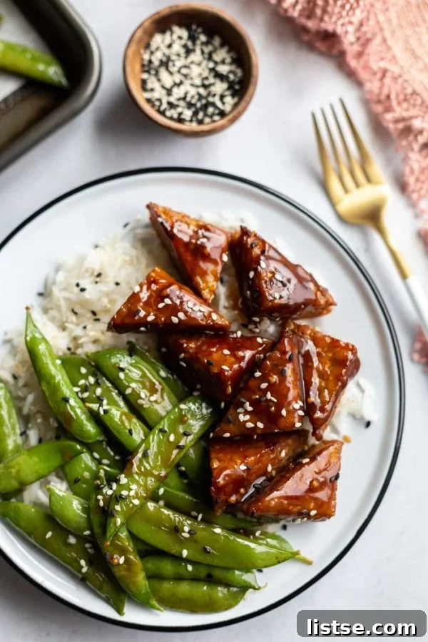 Smoked tempeh bowls, a healthy and protein-rich meal.
