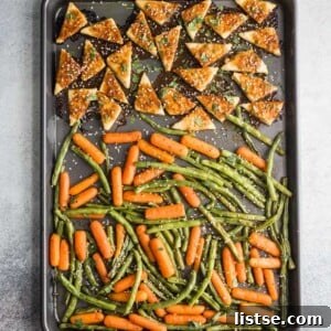 Sheet Pan Baked Tofu & Veggies