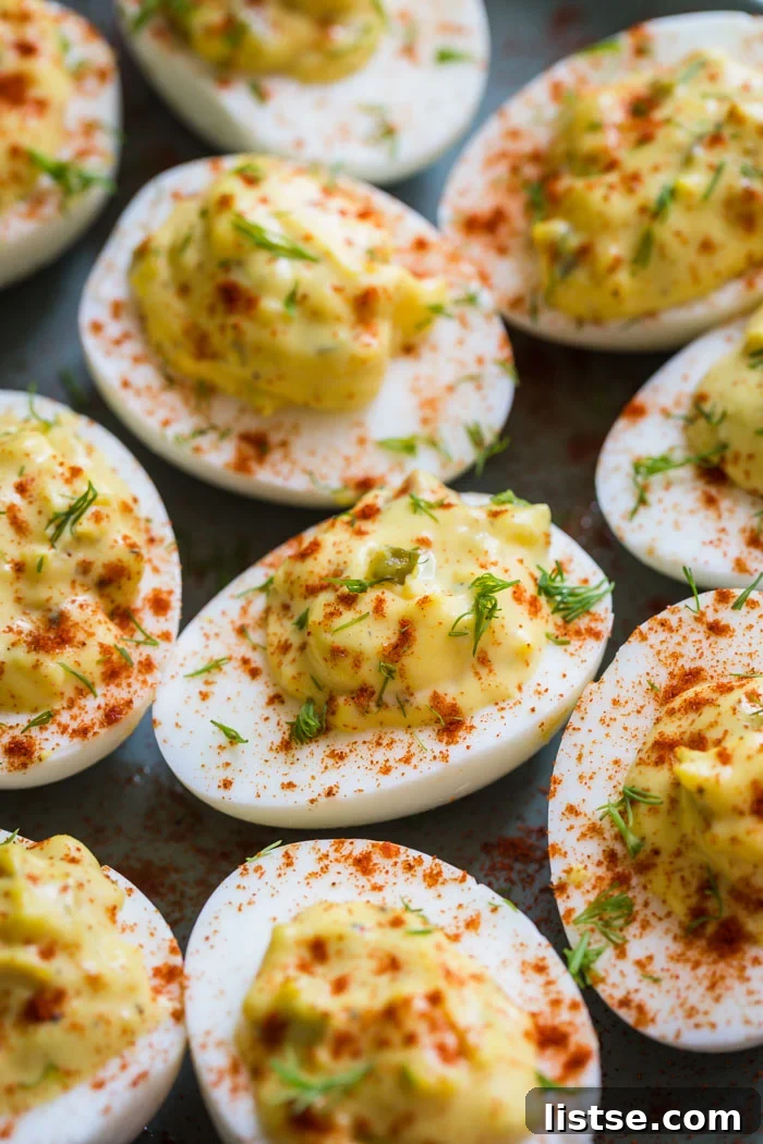 Dixie's Deviled Delights 3 easy deviled eggs