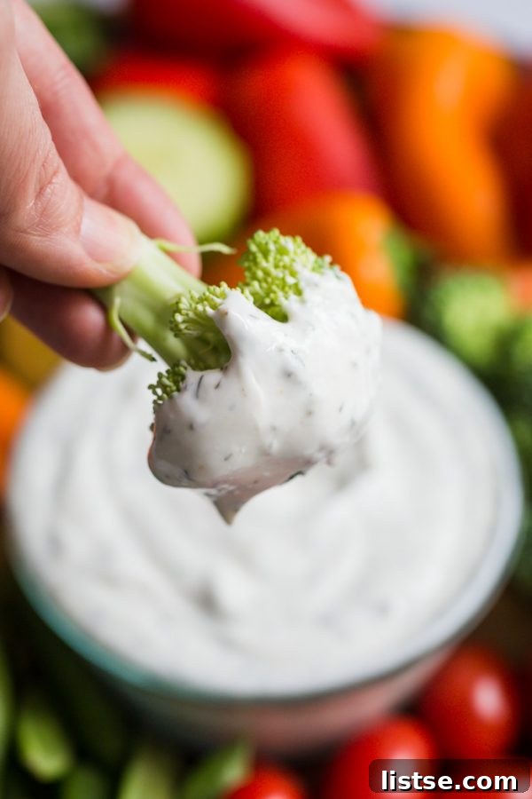 Ultimate Plant-Based Ranch Dressing 5 Healthy Homemade Vegan Ranch Dressing for Dipping