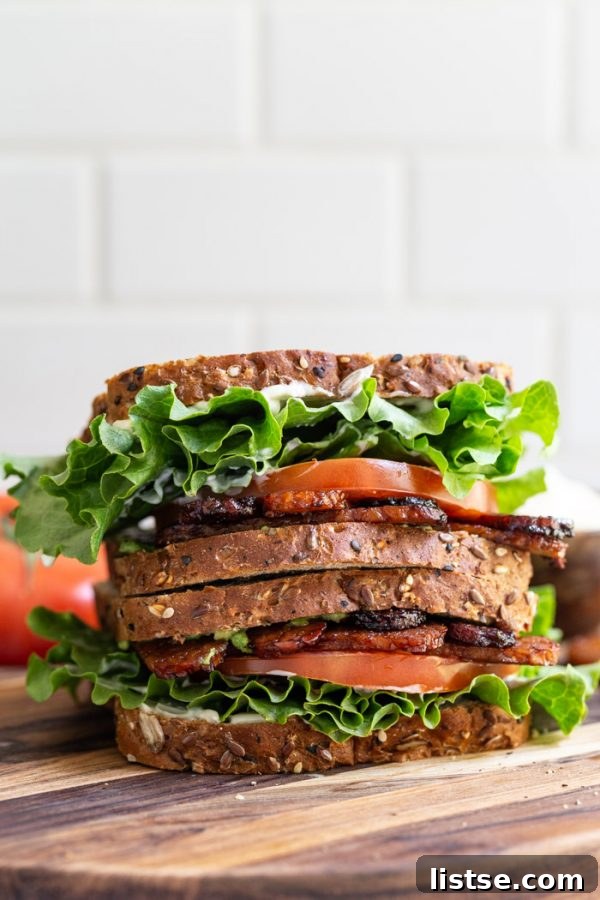 Epic Vegan BLT 5 Vegan sandwich