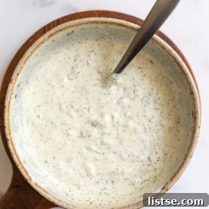 Zesty Vegan Tartar 5 A bowl of fresh vegan tartar sauce ready to be served