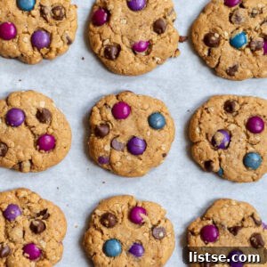 vegan monster cookies