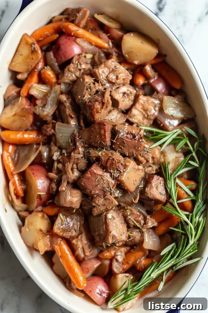 Savory Jackfruit Braise 2 Jackfruit Pot Roast: A hearty and flavorful vegan main dish for holidays.