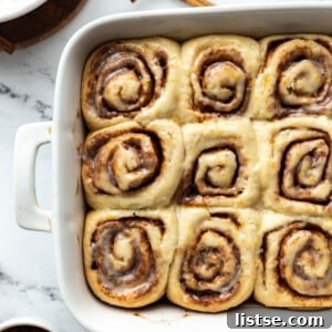 Delicious Vegan Cinnamon Rolls with frosting