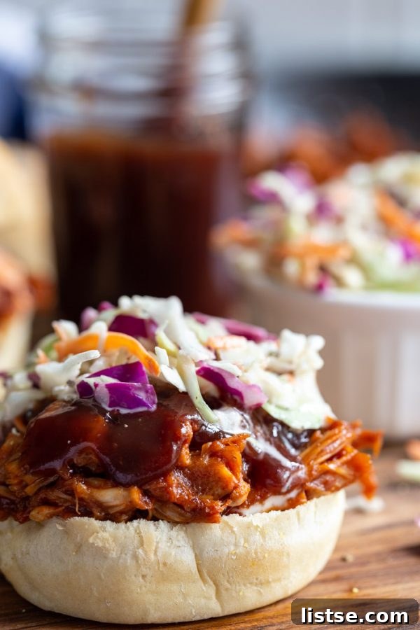 Tender and smoky BBQ jackfruit sandwiches, a fantastic vegan alternative to pulled pork for any gathering