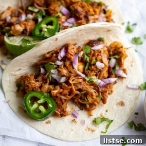 Pulled Jackfruit Carnitas 8 jackfruit carnitas tacos sprinkled with cilantro
