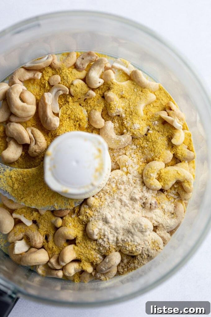 close up of vegan parmesan cheese