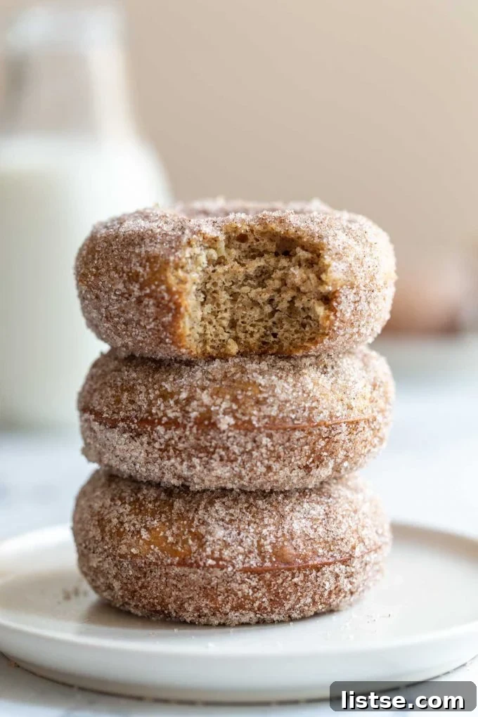 A selection of beautifully baked donuts, glazed and decorated.
