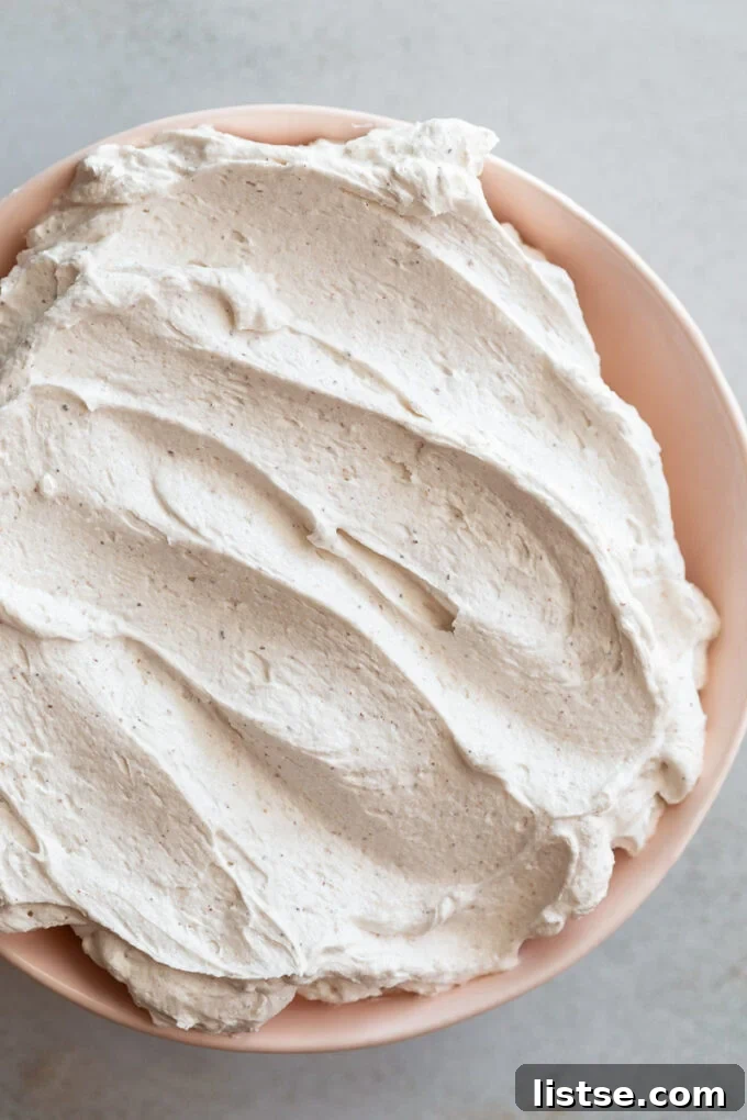maple cinnamon frosting