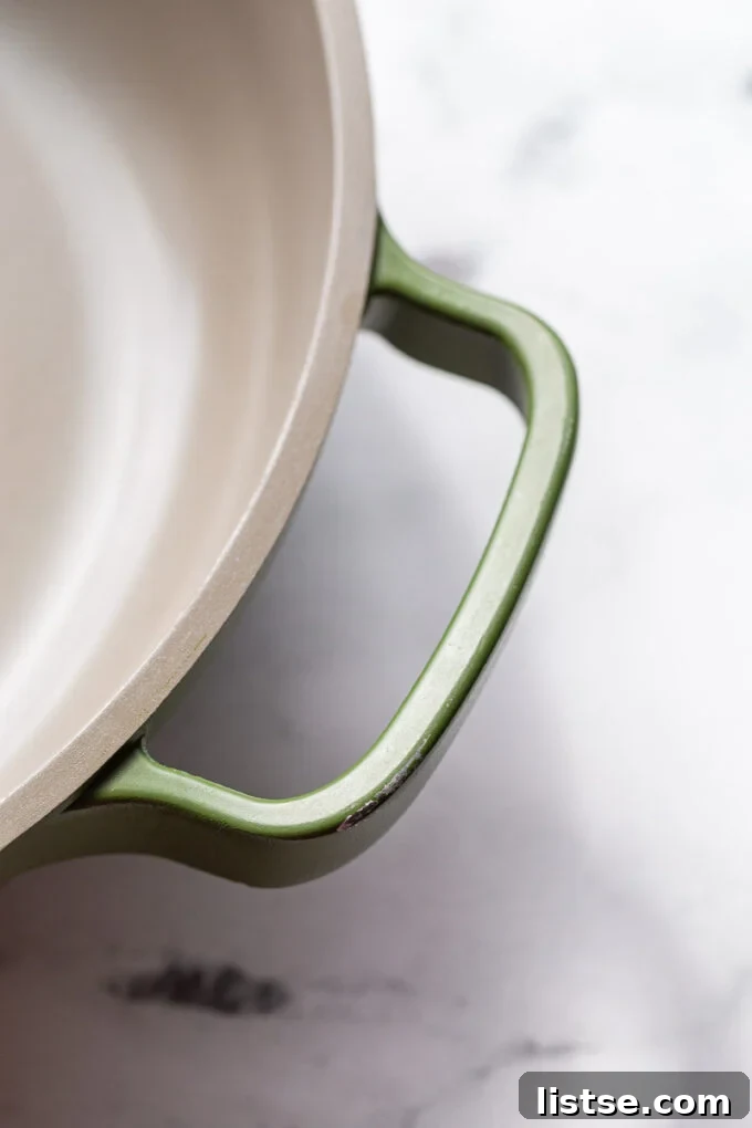 Minor paint chips visible on the handle of an Always Pan