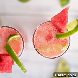 Watermelon Tequila Cocktail