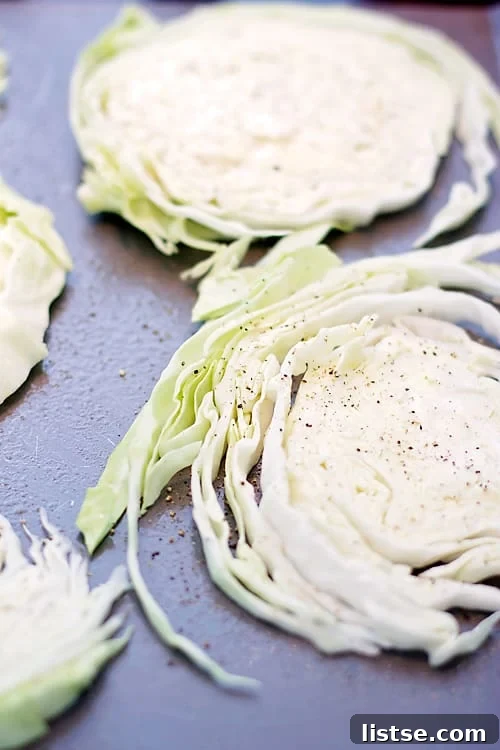 Chewing the Fat, Roasting the Cabbage 4 Close-up of Crispy Roasted Cabbage