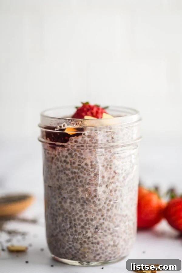 chia seed pudding coconut milk
