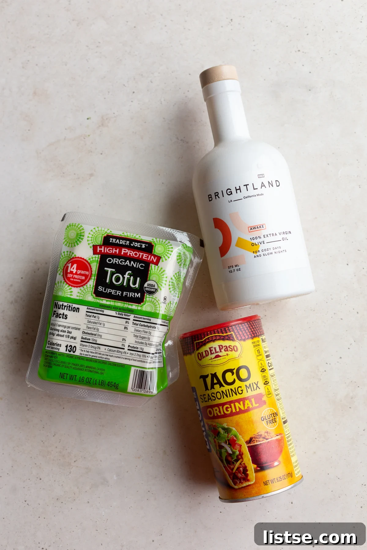 ingredients needed to make tofu "meat"