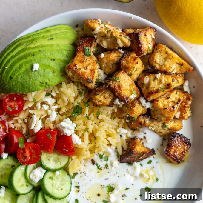 Summer Tofu Transformed: 3 Amazing Marinades 10 Crispy lemon pepper tofu served with fresh dill and lemon wedges