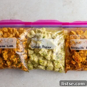 Three different marinated tofu dishes, showcasing various summer-inspired flavors.