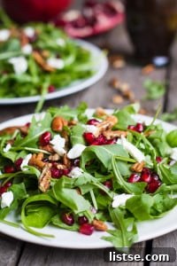 Winter Pomegranate Salad with Orange Vinaigrette