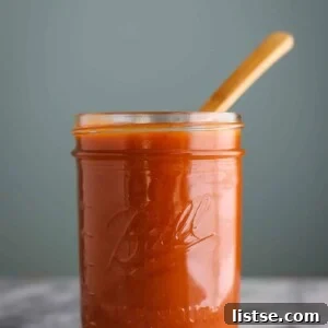Homemade Enchilada Sauce in a jar