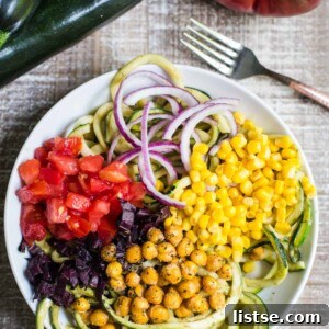 Summer Harvest Zoodles recipe image