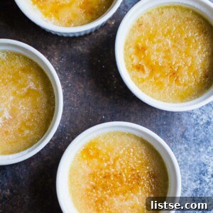 Dairy-Free Crème Brûlée