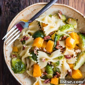 Autumn Harvest Pasta Salad 2 Fall Inspired Pasta Salad