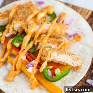 Vegan Crispy Chick'n Tacos