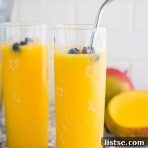 Mango Wine Slushie