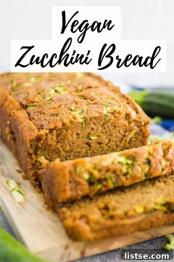 Moist Vegan Zucchini Loaf 9 Super Easy Vegan Zucchini Bread Recipe perfect for all of that summer zucchini! Make an extra loaf to keep in the freezer for later.