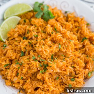 Instant Pot Mexican Rice Ready to Serve