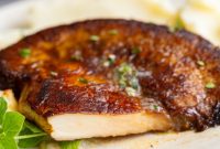Lion’s Mane Mushroom Steak with Garlic Herb Butter